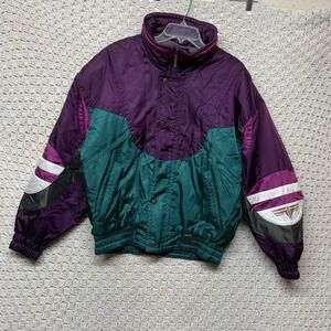 Vintage 80s 90s Tyrolia Skiwear Coat‎ Jacket Mens Size M Winter Ski Waterproof